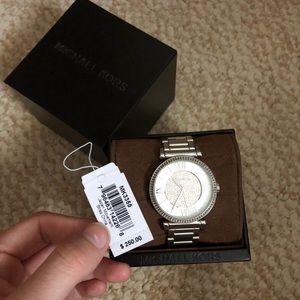 Silver Micheal Kors Watch